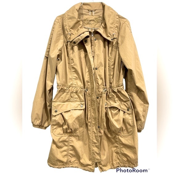Eddie Bauer Trekker trench jacket 1X Plus - Picture 3 of 9